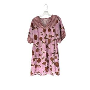 Knox Rose Dress‎ Floral Print Boho Bohemian Festival Feminine Purple Medium